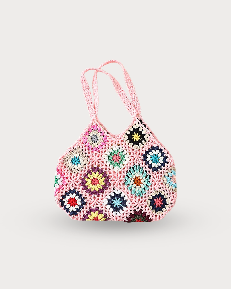 Crochet Flower Bag