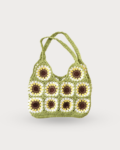 Crochet Daisies Bag