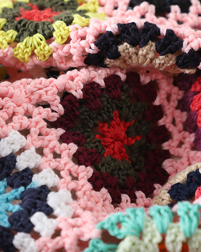 Crochet Flower Bag