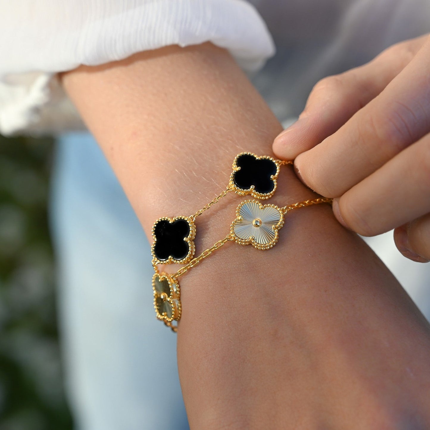 Flora Clover Bracelet